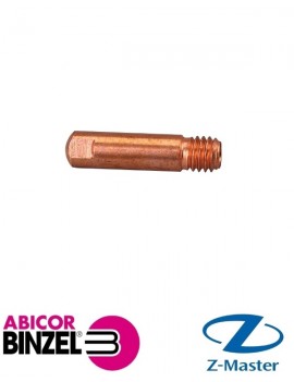 Токосъёмник сварочной горелки E-Cu M6 /0,8 /D=6,0 /25 Abicor Binzel 