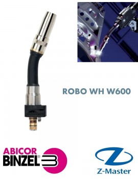 Гусак прямой для сварочной горелки ROBO WH W600, Abicor Binzel