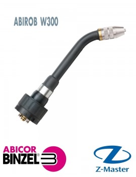 Гусак сварочной горелки ABIROB W300 с сенсором газового сопла, изгиб 22 гр., Abicor Binzel